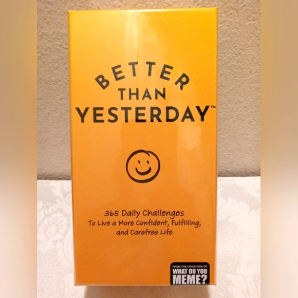 NIB Better Than Yesterday Game🙂 - Picture 1 of 2